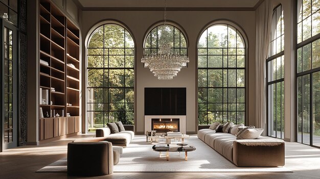 Premium residential property Singapore spacious living area upscale rental